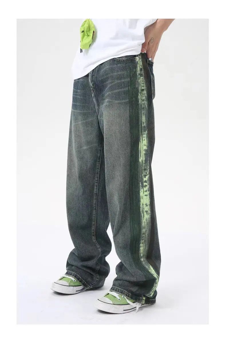 Designer × Japanese Brand Vintage Hip Hop Street Comfort Loose Casual Pants Size US 31 - 1 Thumbnail