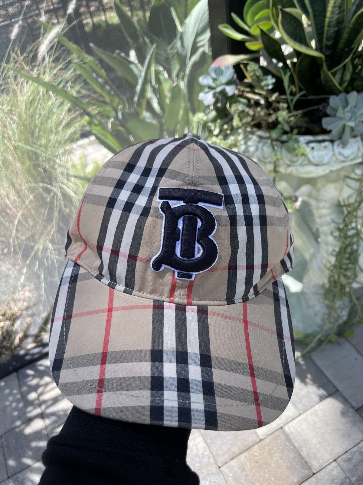 image of Burberry Baseball Cap in Brown, Men's