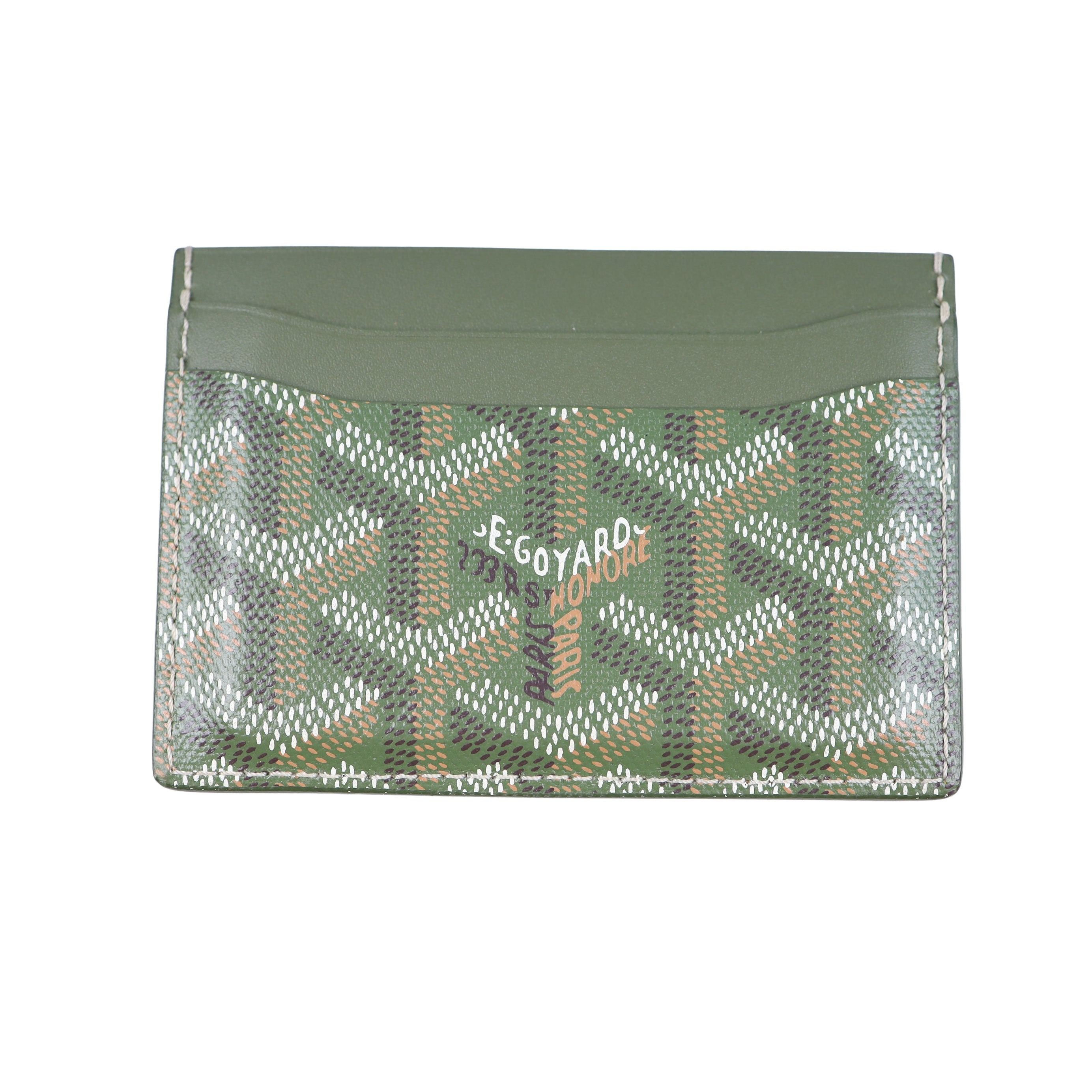 Goyard Goyard Saint Sulpice Army Green Exclusive Cardholder Size ONE SIZE - 5 Thumbnail