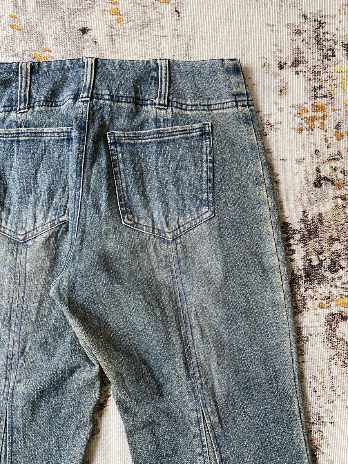 Tornado Mart Tornado Mart Femme Flare Jeans Size 28" / US 6 / IT 42 - 14 Thumbnail
