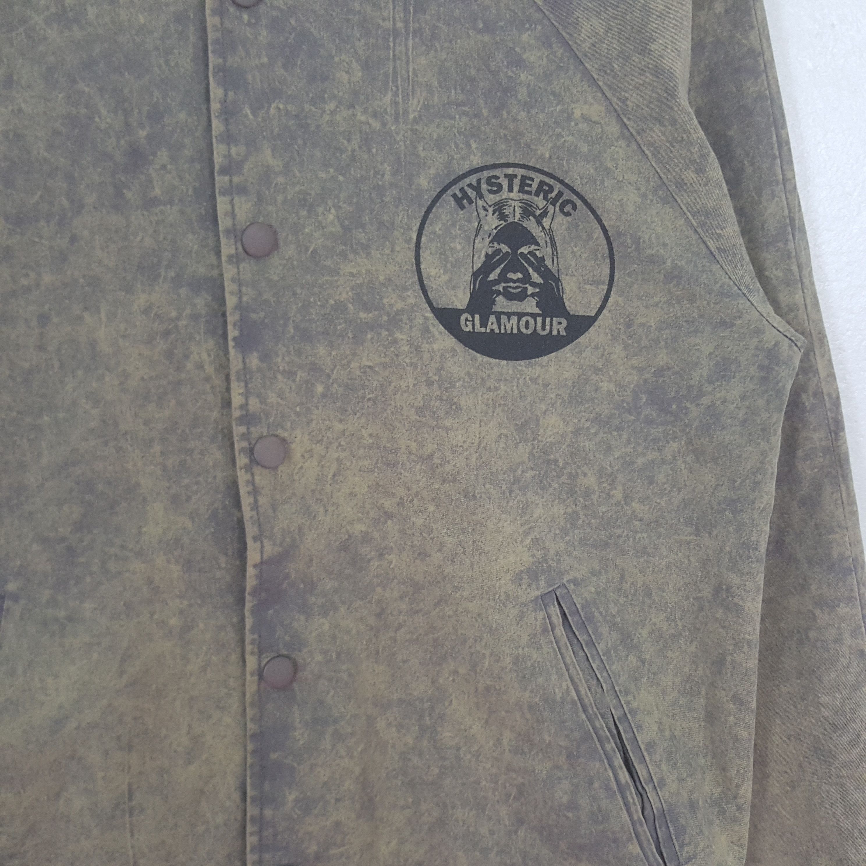 Hysteric Glamour Vintage Hysteric Glamour Japanese Washed Jacket C316N9 Size US S / EU 44-46 / 1 - 4 Thumbnail