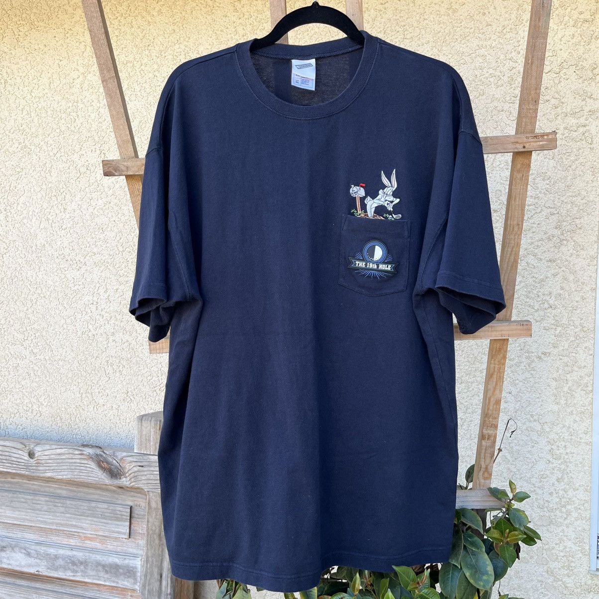 Acme Clothing × Vintage × Warner Bros Vintage Warner Bros Looney Toons Bugs Bunny Golf T-Shirt Size US XL / EU 56 / 4 - 1 Thumbnail