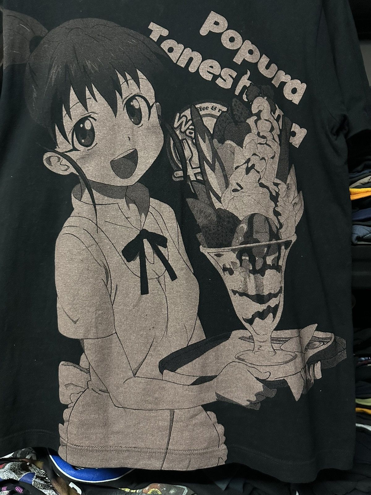 Anime × Vintage Vintage Cospa Anime Aop Popura Taneshima Sun Faded Tee Size US L / EU 52-54 / 3 - 2 Thumbnail