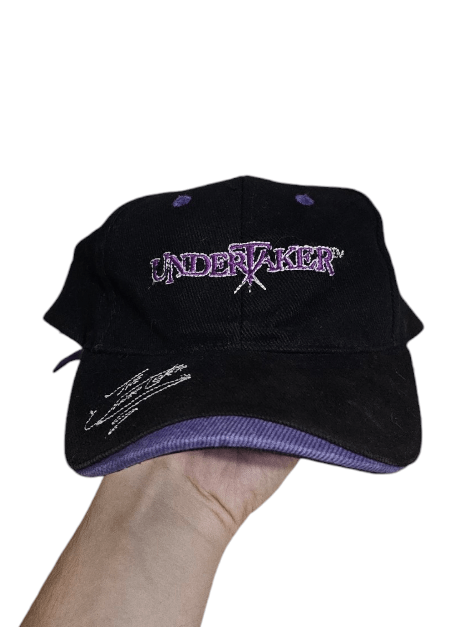 Vintage × WWE The Undertaker Vintage Rare Hat Size ONE SIZE - 1 Thumbnail
