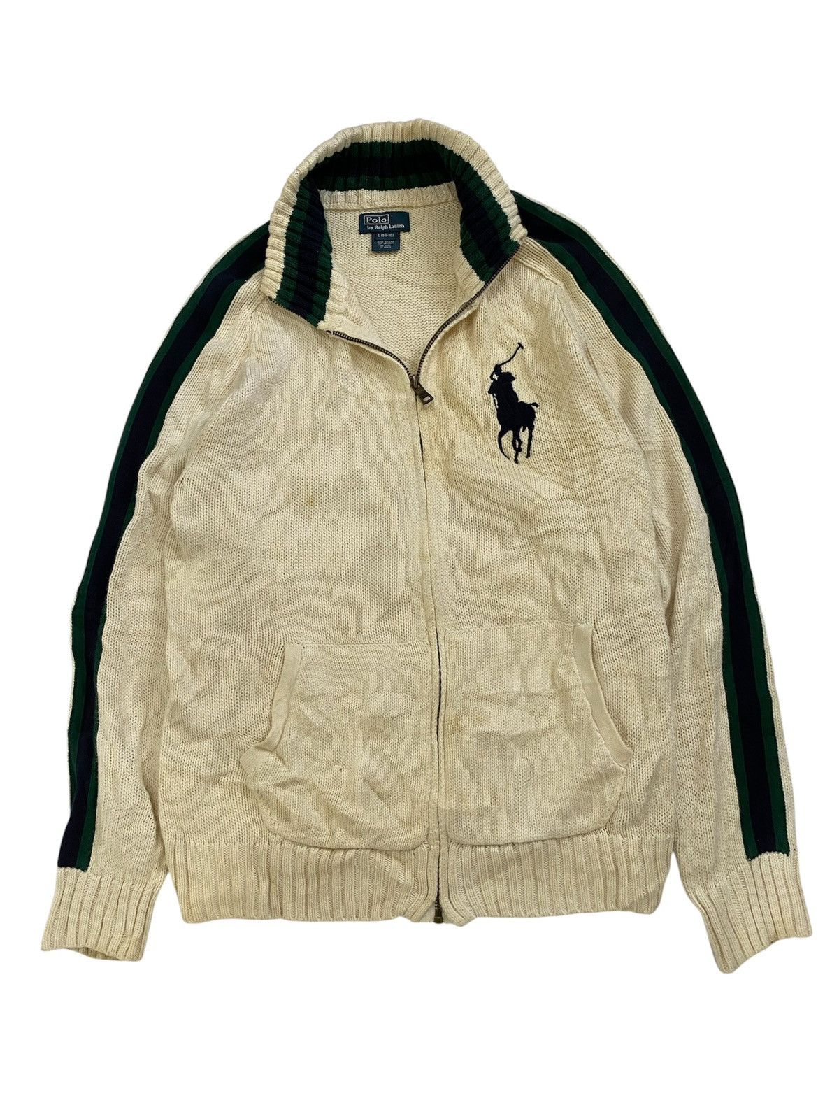 Polo Ralph Lauren × Vintage polo knitwear zip style Size US M / EU 48-50 / 2 - 1 Thumbnail