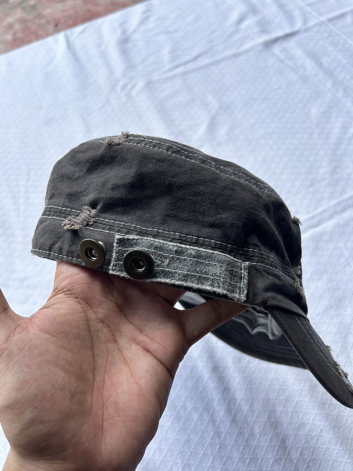14th Addiction Distressed Skull Wing California Hats Size ONE SIZE - 6 Thumbnail