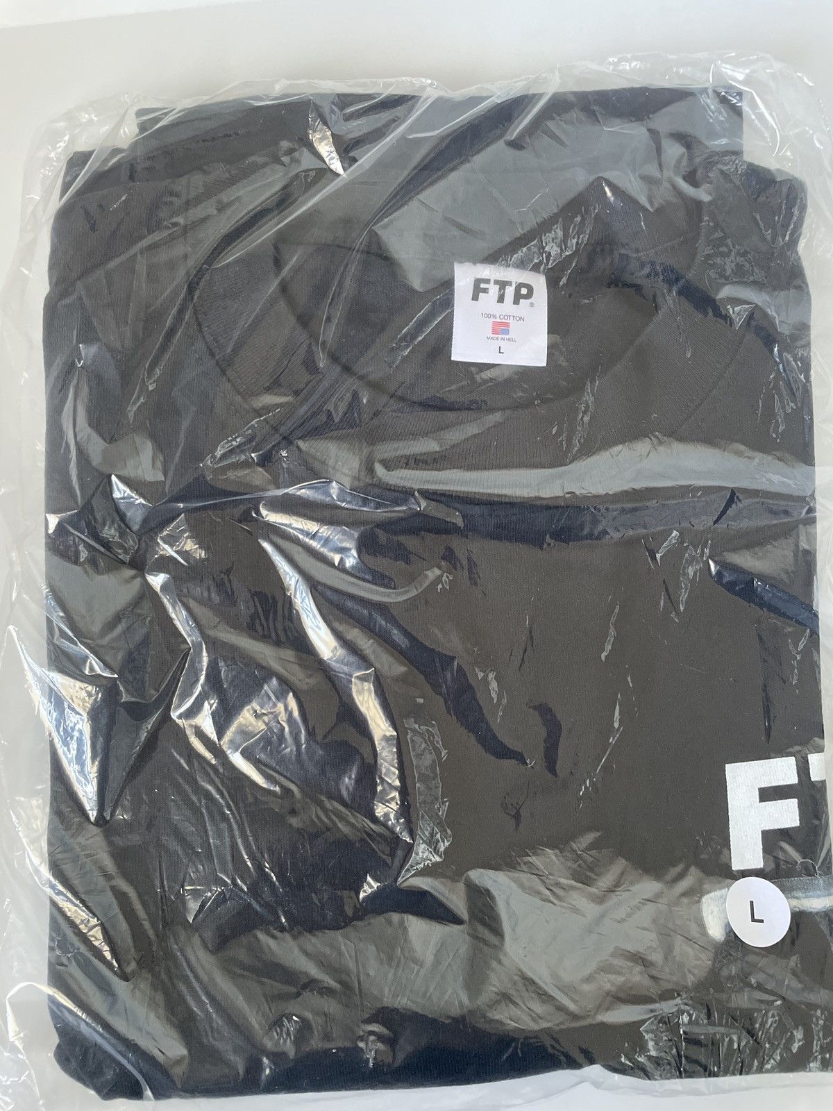 Fuck The Population FTP GHOSTFACE LOGO TEE LARGE Size US L / EU 52-54 / 3 - 4 Thumbnail