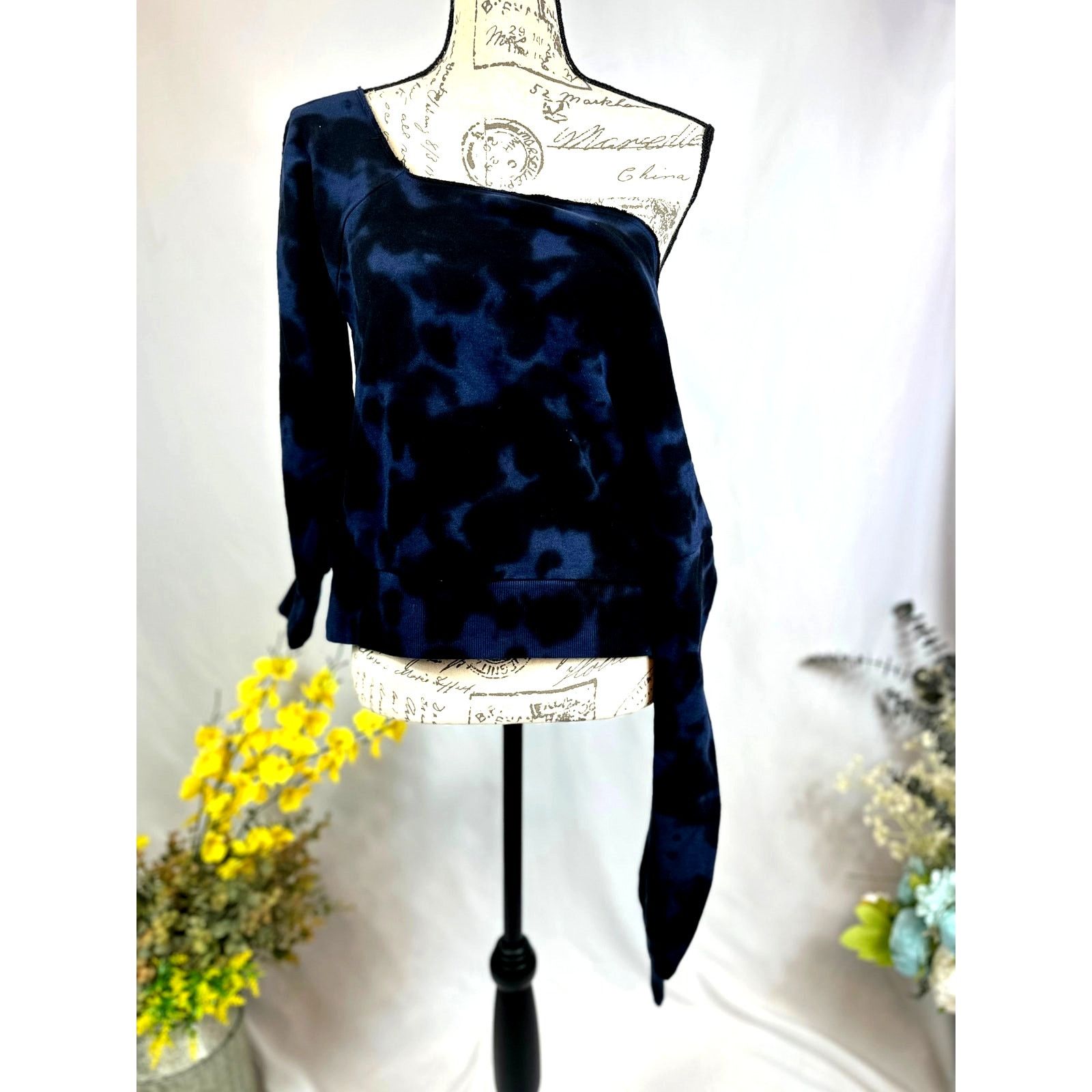 Other 525 America Terry One Shoulder Top & Terry Joggers Indigo M Size M / US 6-8 / IT 42-44 - 7 Thumbnail