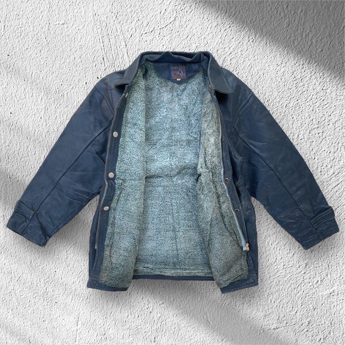 Genuine Leather × Japanese Brand 🔥Vintage 80s Superior Smart Genuine Leather Jacket Size US M / EU 48-50 / 2 - 4 Thumbnail