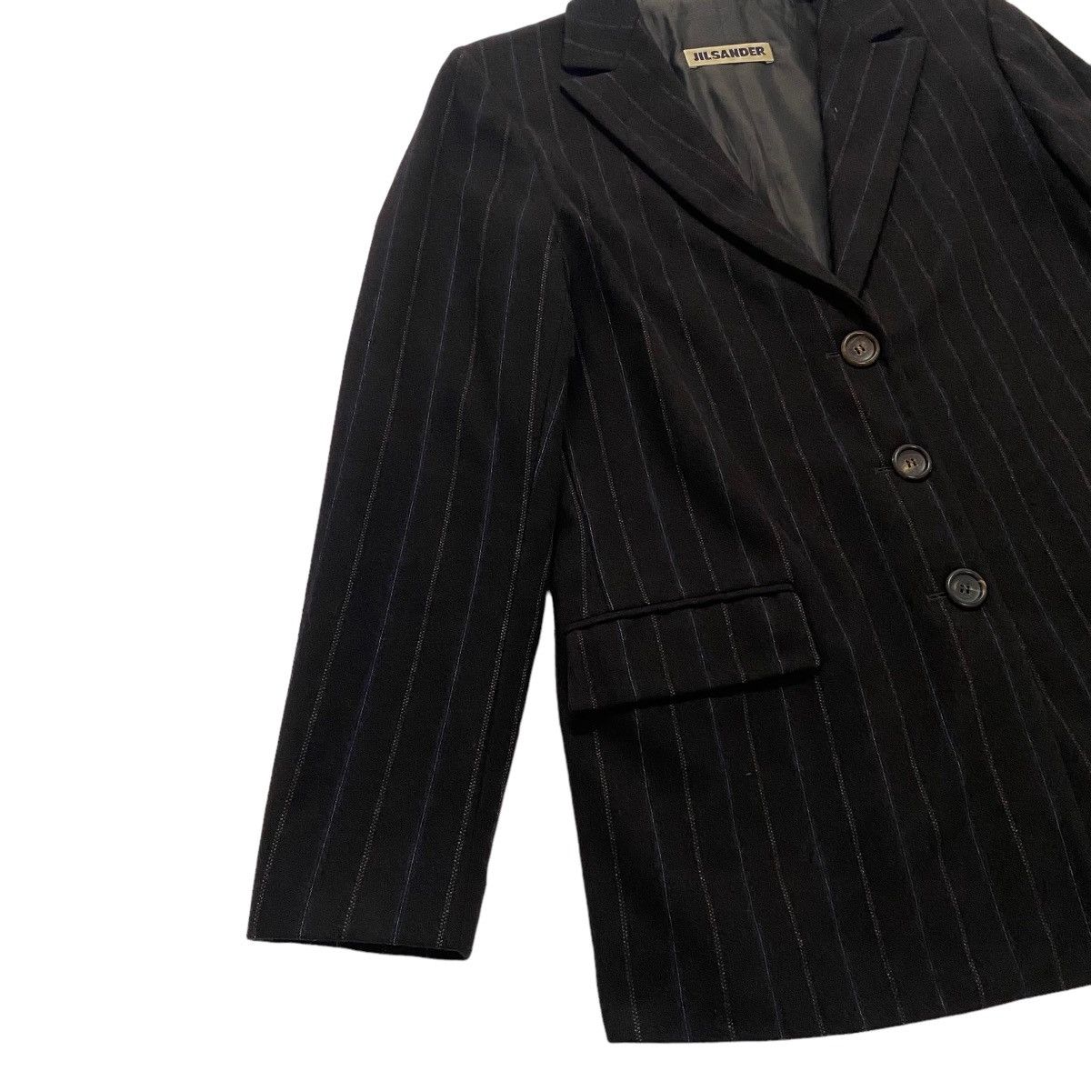 Jil Sander ☀️Jil Sander wool striped jacket size 40 Size M / US 6-8 / IT 42-44 - 4 Thumbnail