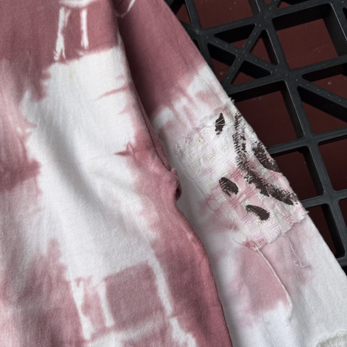 Japanese Brand Tie-Dye Stitching Boro Patches Long Sleeve Tee Size US M / EU 48-50 / 2 - 16 Thumbnail