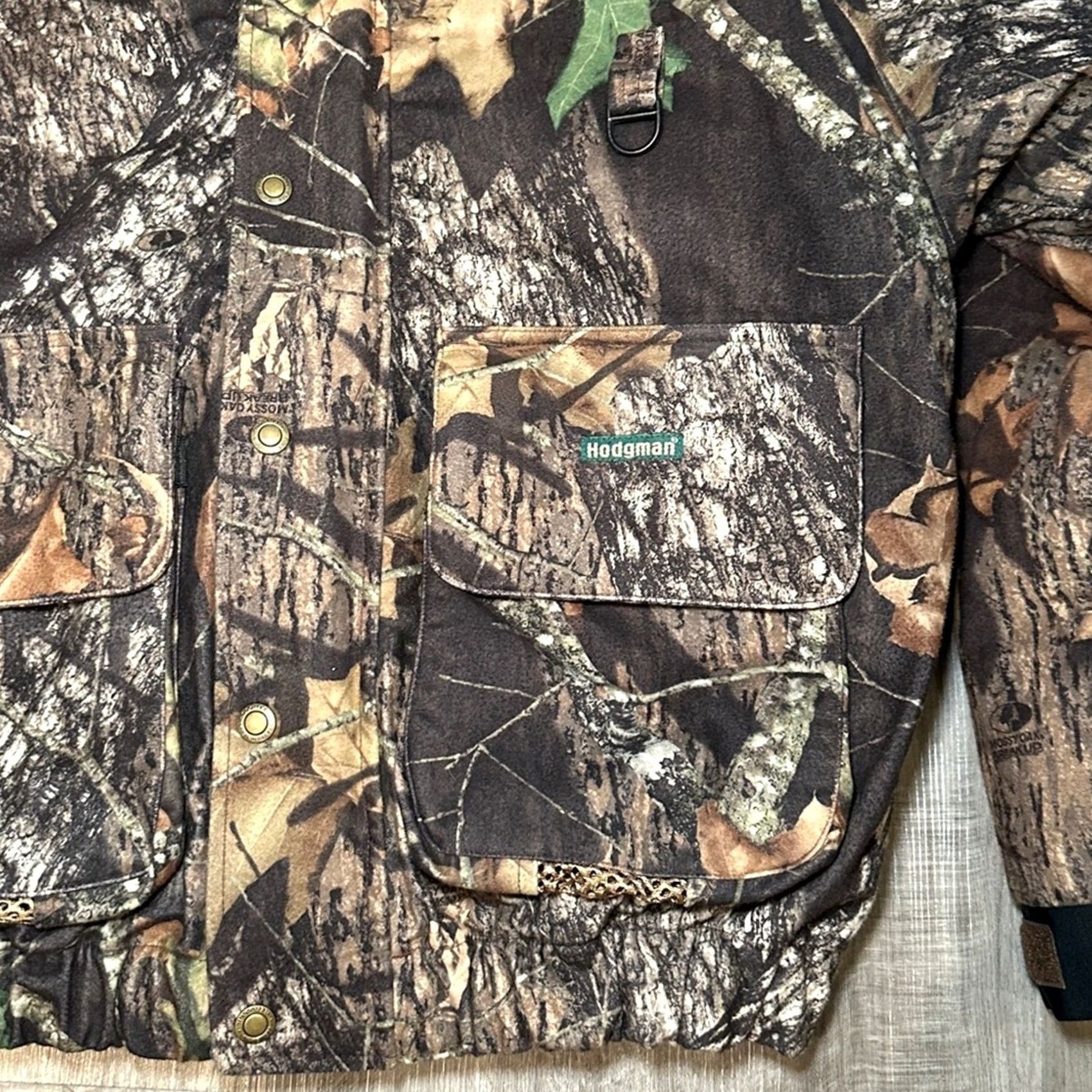 Doublet Hodgman Mossy Oak Break Up Camouflage Double Layered Heavy Hunting Jacket - L Mens Jacket Brown Size US L / EU 52-54 / 3 - 6 Thumbnail
