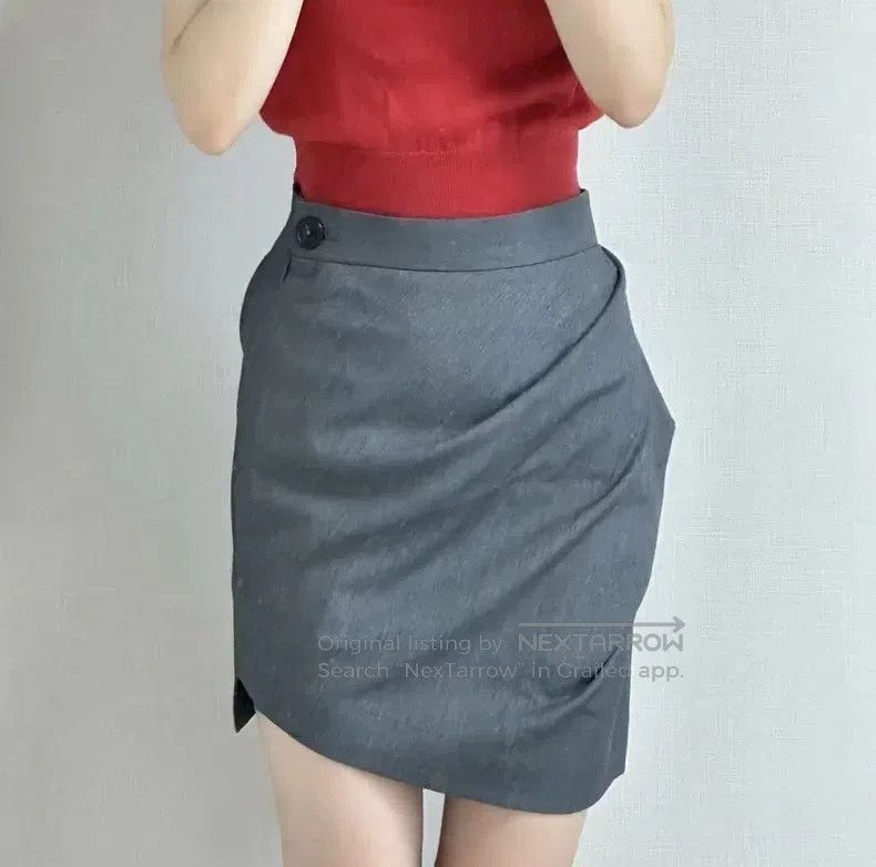 Vivienne Westwood Vivienne Westwood Classic Asymmetrical Short Skirt (Letter Size 25" / US 0 / IT 36 - 1 Thumbnail