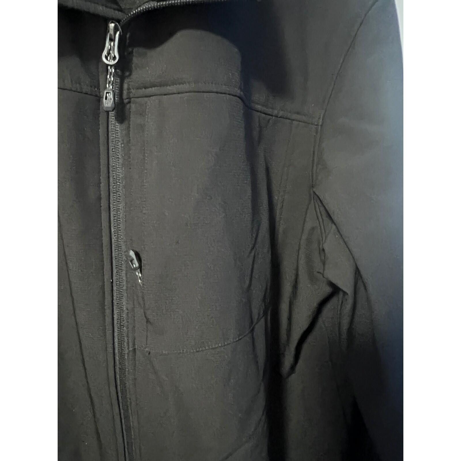 Other Swiss Tech Softshell Jacket Mens L Black Full Zip Stretch Size US L / EU 52-54 / 3 - 3 Thumbnail