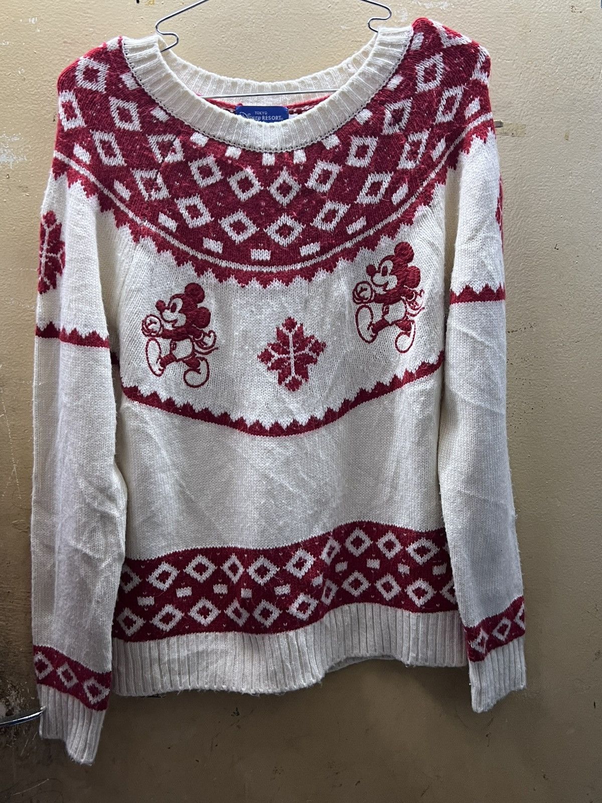 Mickey Mouse Disney resort mickey mouse knitwear Sweater Size US S / EU 44-46 / 1 - 1 Thumbnail