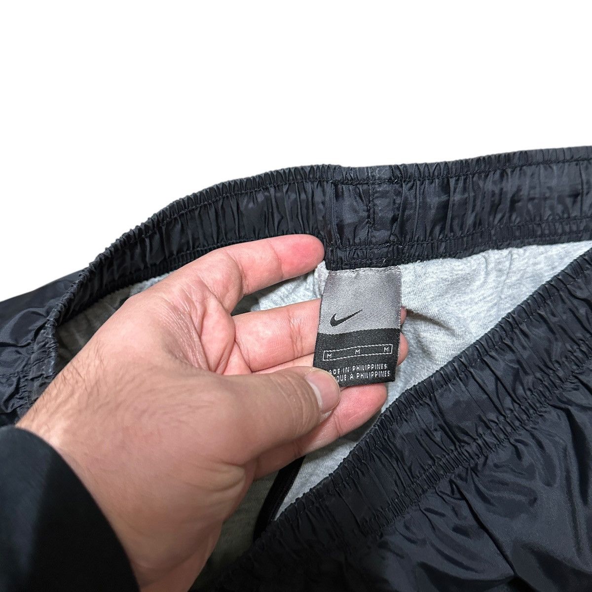 Nike × Vintage Vintage Y2K Nike Micro Swoosh Windbreaker Sweatpants Size US 32 / EU 48 - 7 Thumbnail