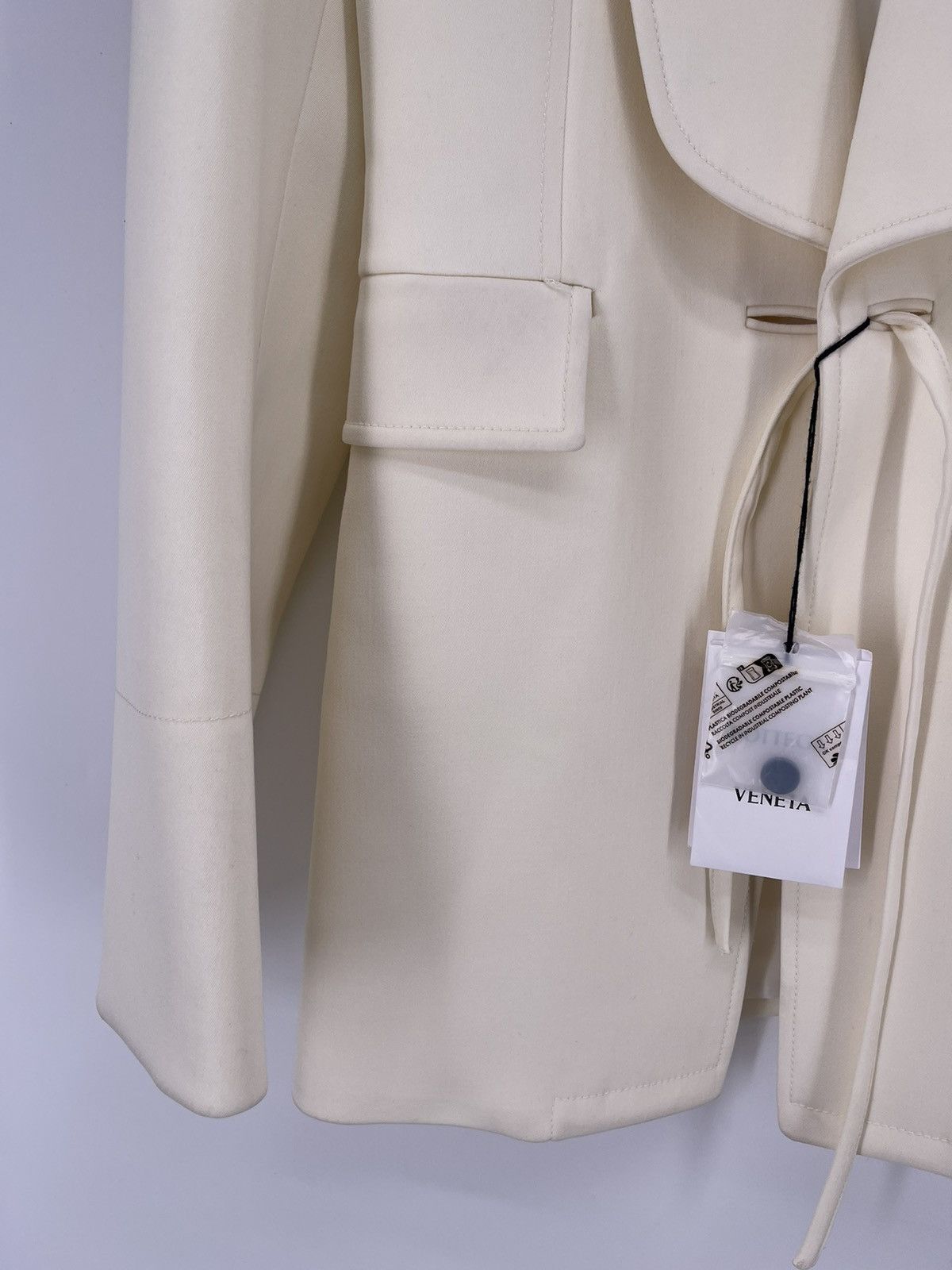 Bottega Veneta Bottega Veneta Light Compact Wool Jacket Size 46 Size L / US 10 / IT 46 - 6 Thumbnail