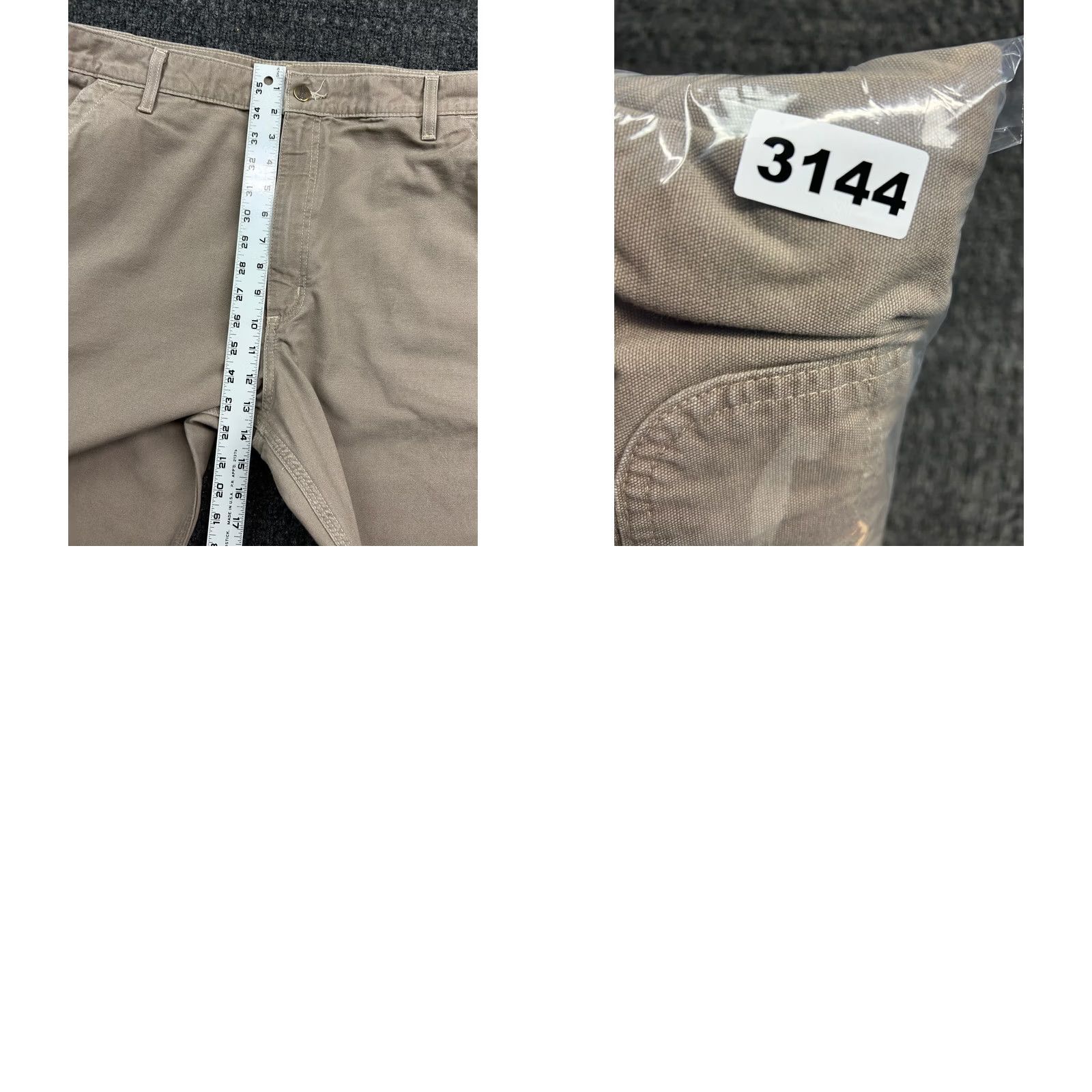 Carhartt VINTAGE Carhartt Relaxed Fit Canvas Work Pants 42 x 32 Brown Mens Carhartt Workwear Pants Relaxed Fit Workwear USA 90s Government? Size US 42 / EU 58 - 8 Thumbnail