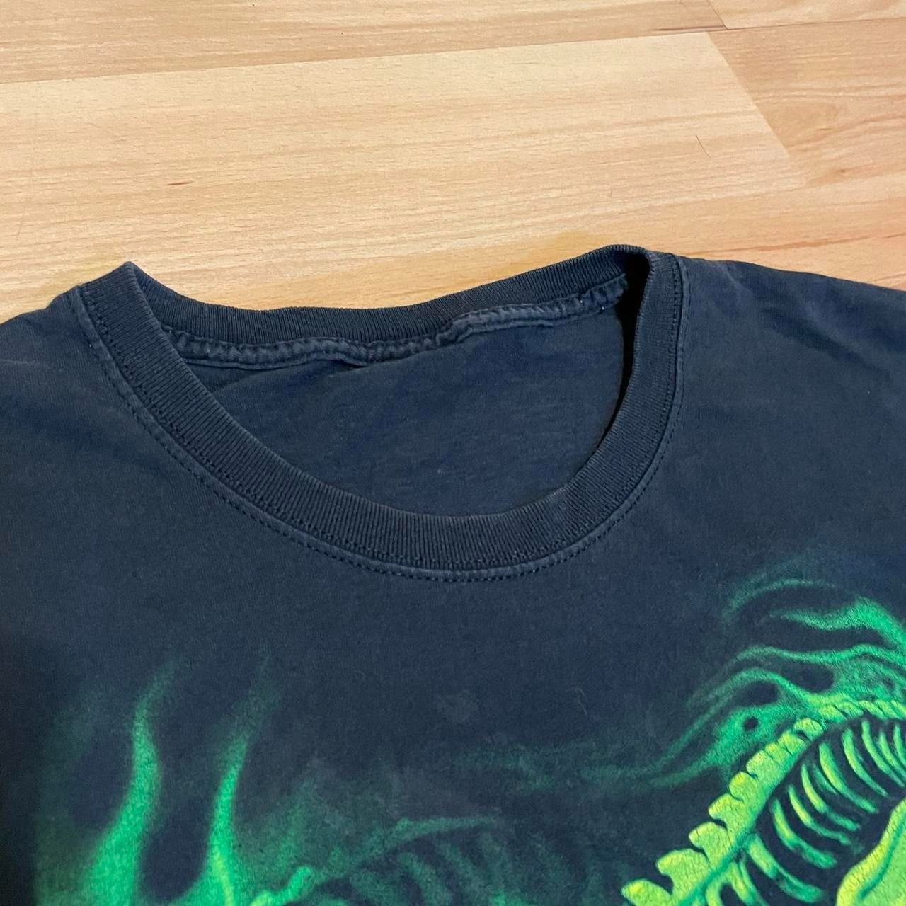 Other Vintage Y2K skeleton skull with cobra and flames tshirt Size US L / EU 52-54 / 3 - 3 Thumbnail