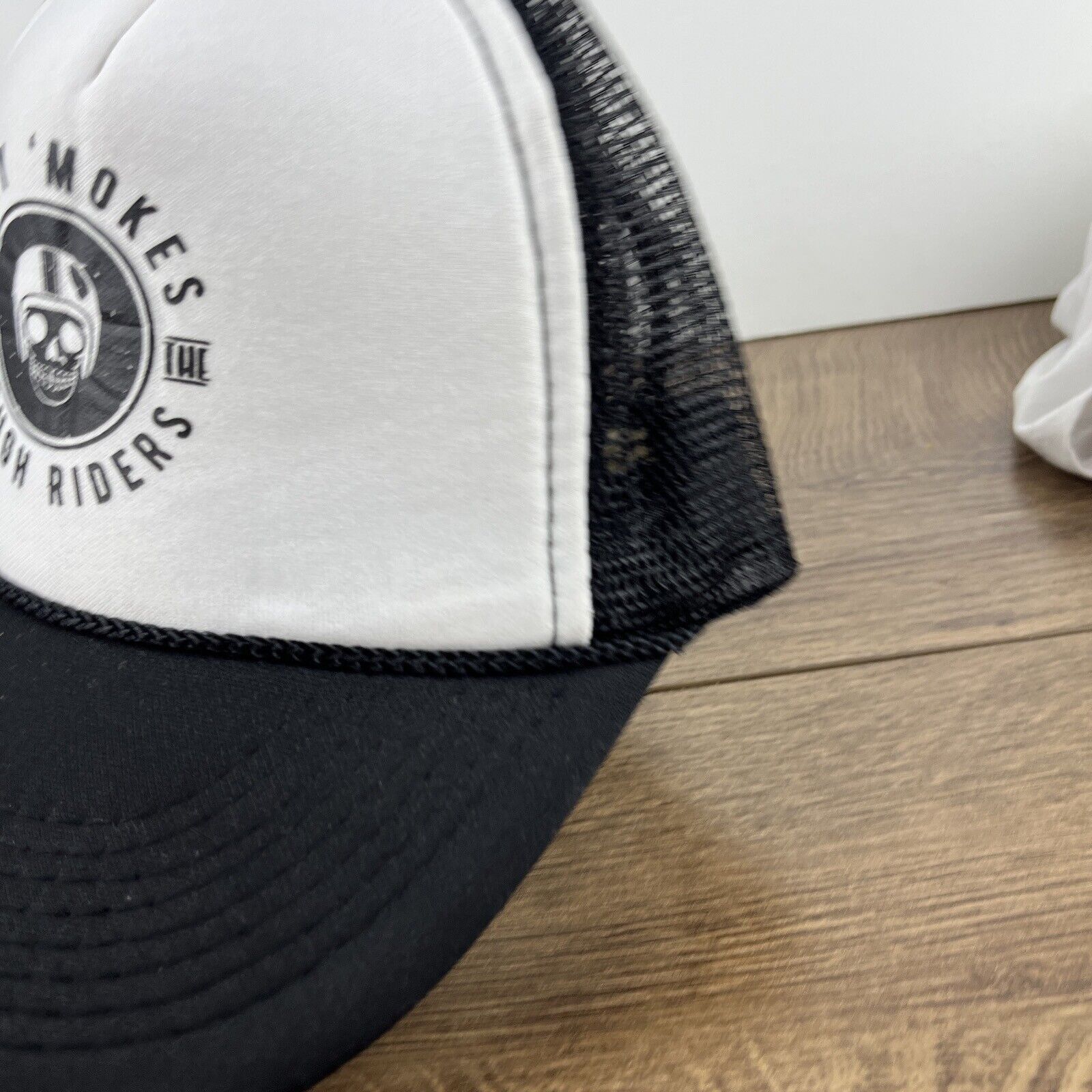 Other Holy Smokes Hat Rough Riders Black Hat Adjustable Snapback A Size ONE SIZE - 8 Thumbnail