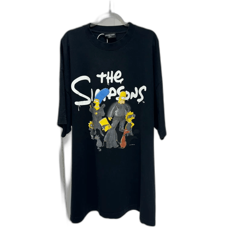 Balenciaga The Simpsons Distressed Short Sleeve