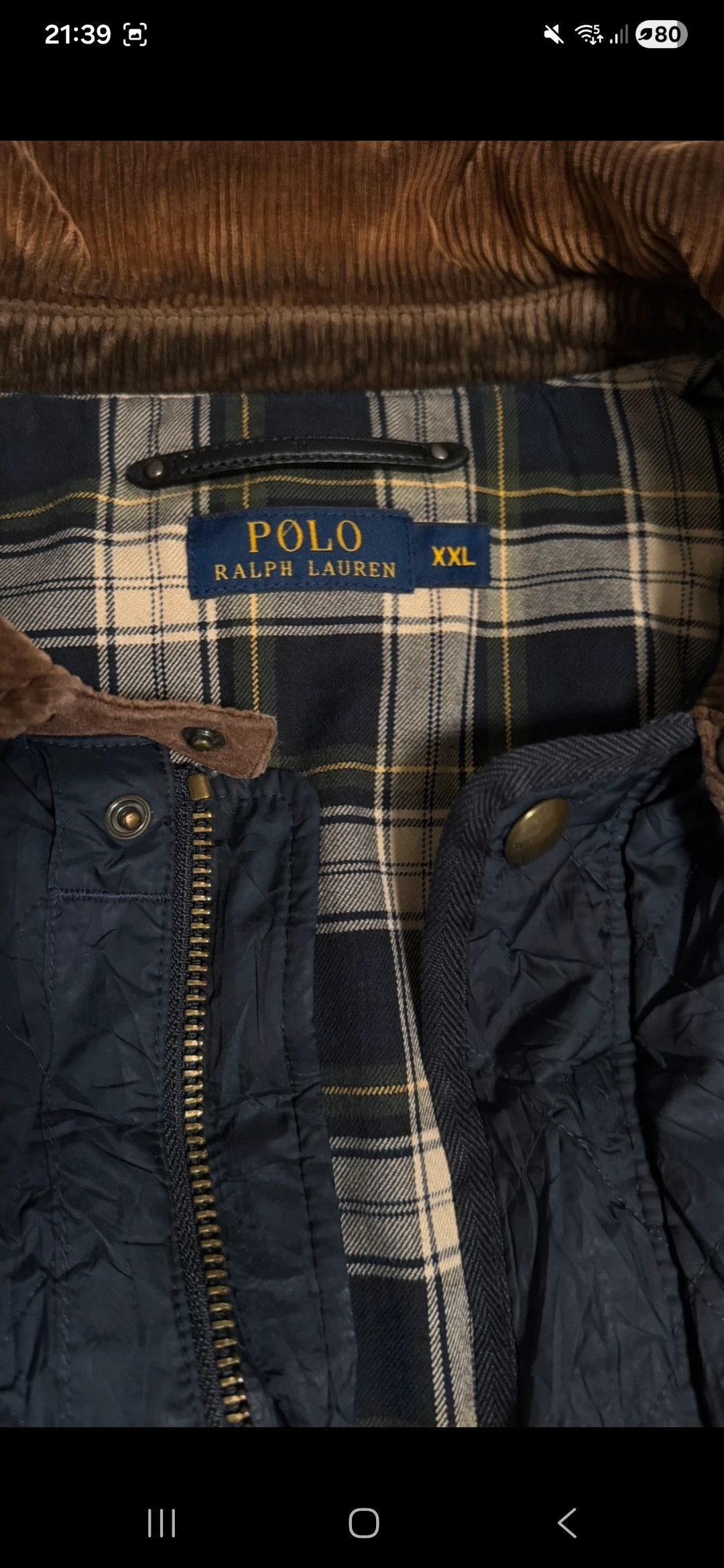 Polo Ralph Lauren Vintage Polo Ralph Lauren Quilted Hunting Jacket 90s Size US XXL / EU 58 / 5 - 5 Thumbnail
