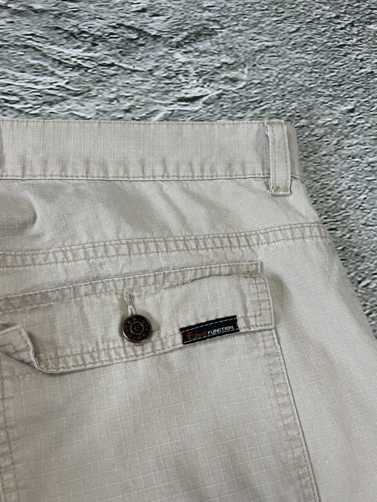 Edwin × Japanese Brand × Vintage Edwin function Japanese Pants Hikari Beige Size US 36 / EU 52 - 6 Thumbnail