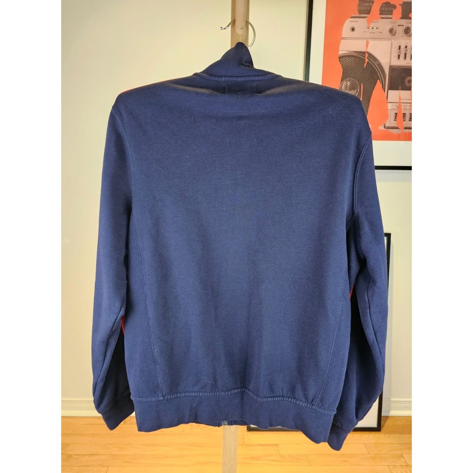 Polo Ralph Lauren VINTAGE Y2K POLO RALPH LAUREN NAVY FULL ZIP UP TRACK TOP JACKET SZ MEDIUM Size US M / EU 48-50 / 2 - 6 Thumbnail