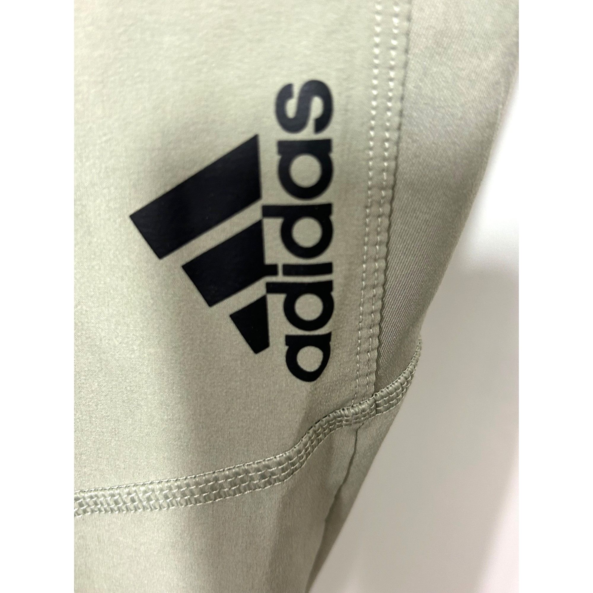 Adidas Adidas Womens Joggers S Sage Green Logo AEROREADY Drawstring Size 25" / US 0 / IT 36 - 6 Thumbnail