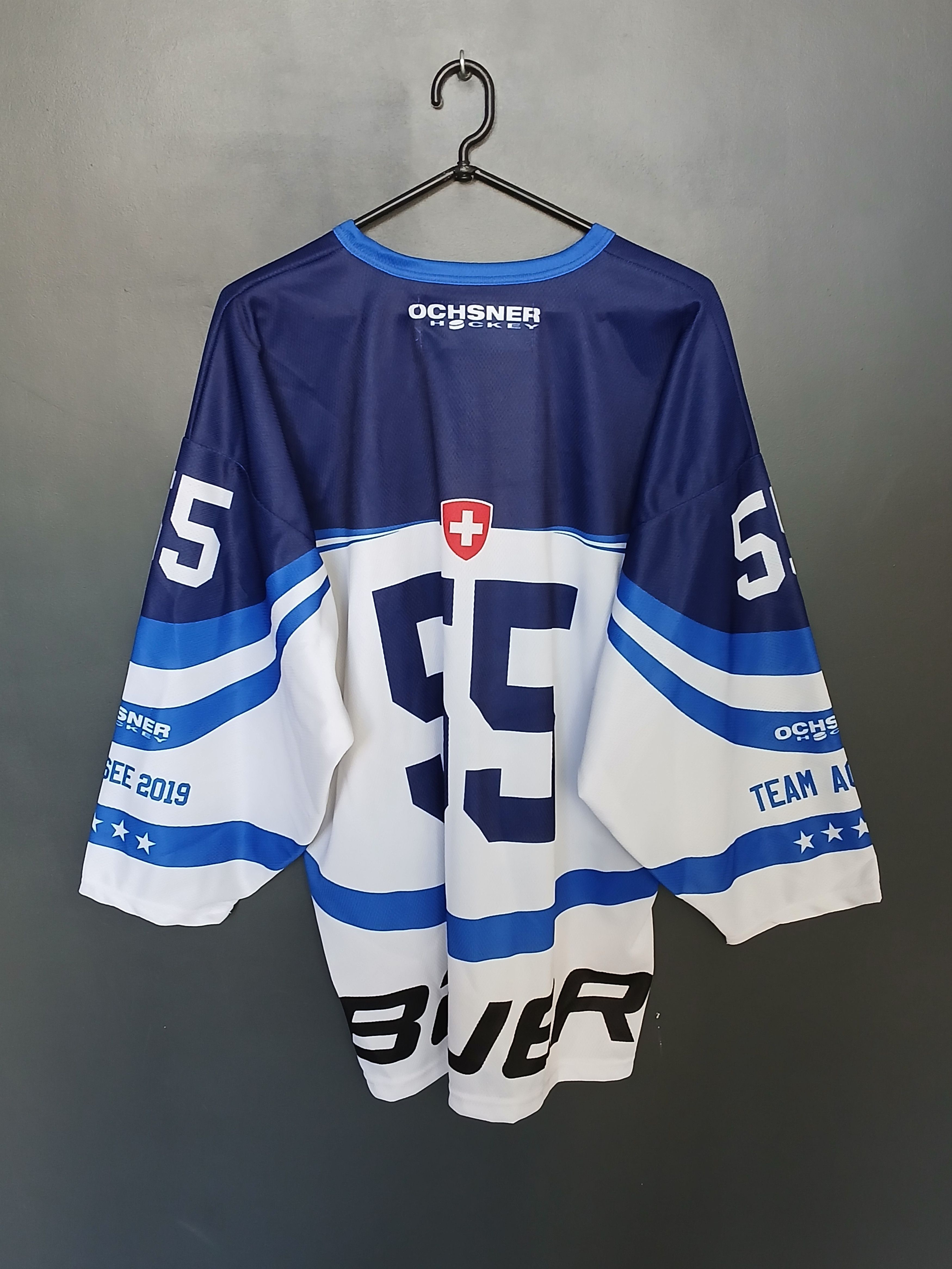 NHL Switzerland Ochsner Hockey Academy Jersey Size US M / EU 48-50 / 2 - 2 Thumbnail