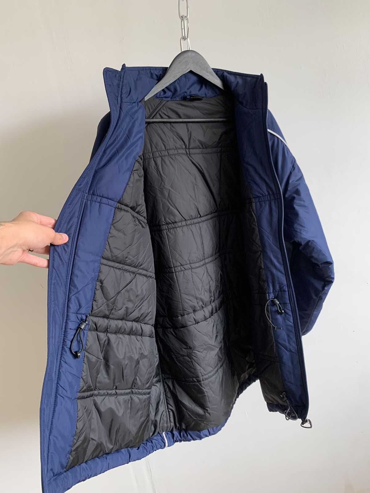 Nike × Vintage Vintage Nike Puffer Jacket Y2k Style Size US L / EU 52-54 / 3 - 5 Thumbnail