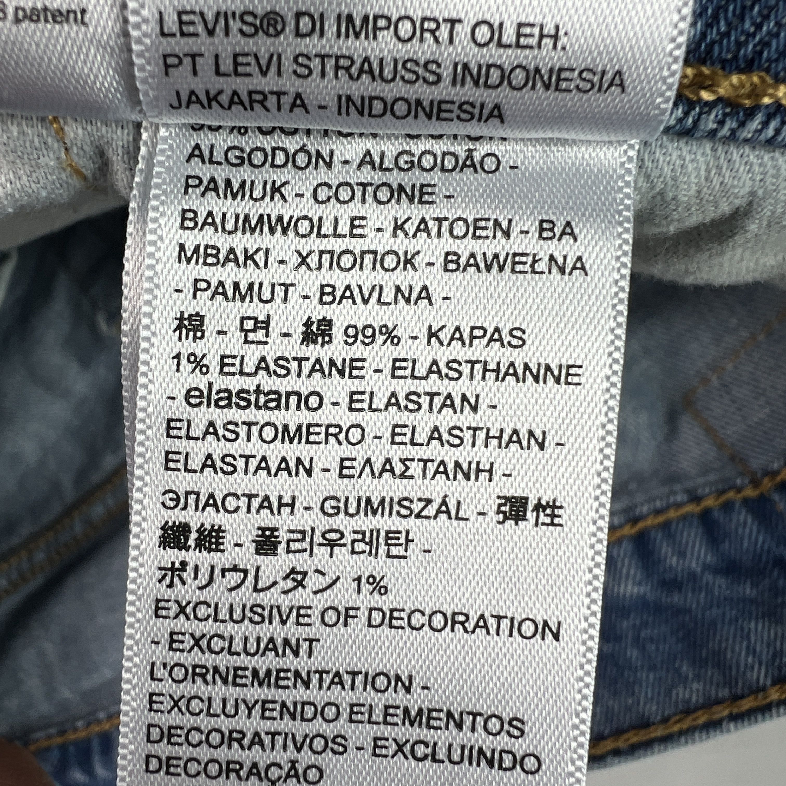 Levi's Levi's Jeans 559 Relaxed Straight Blue Faded Stretch Denim Size US 31 - 8 Thumbnail