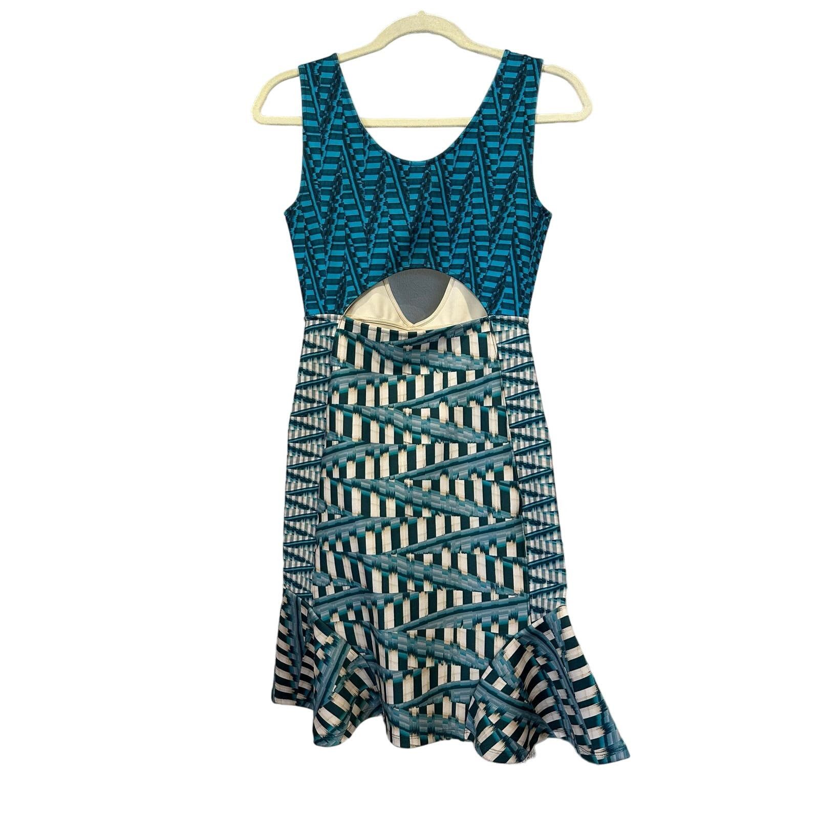 image of Nwt! Ronny Kobo Aqua Lora Dress Size Small, Women's