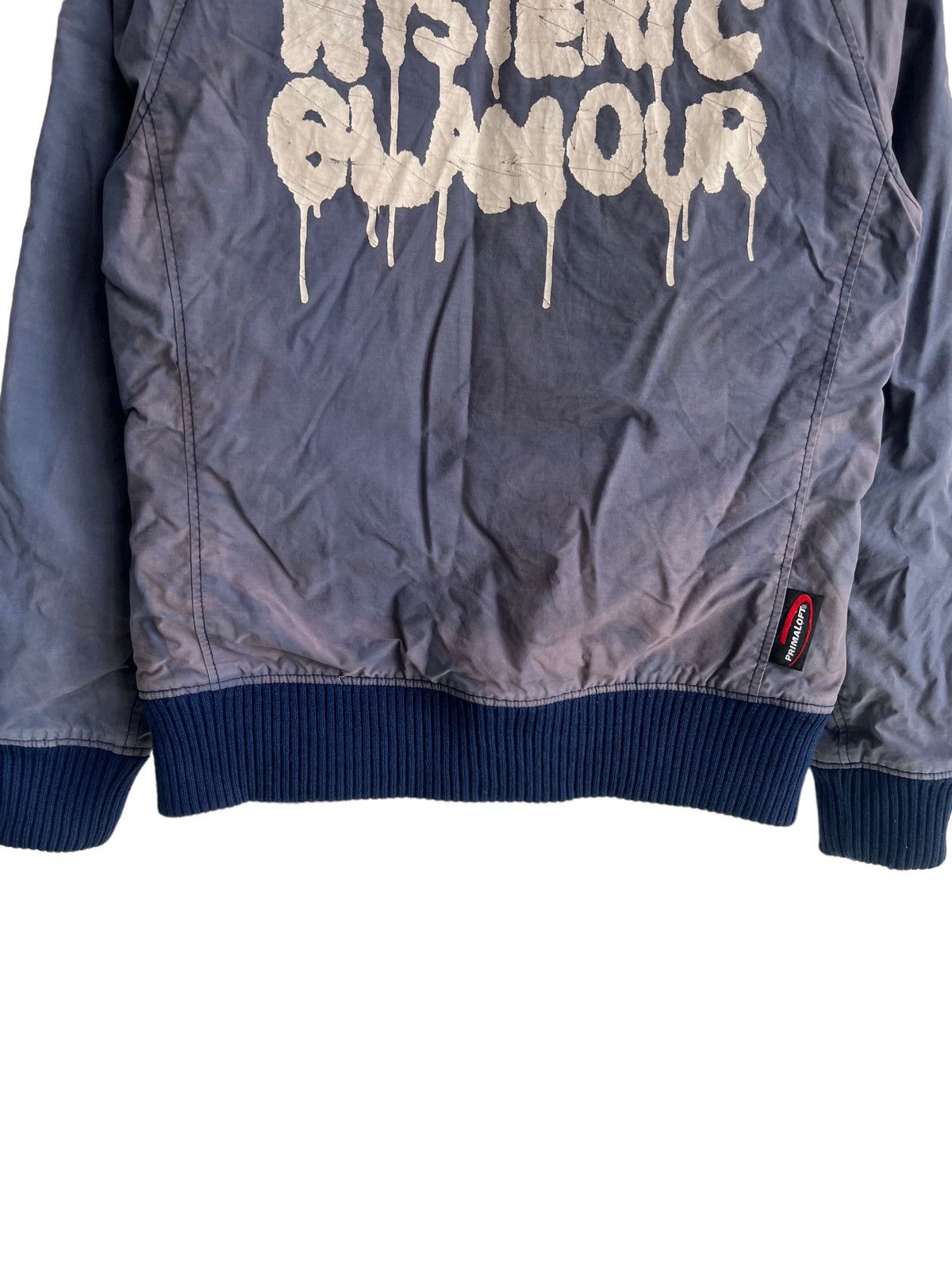 Hysteric Glamour 1990s Hysteric Glamour Dripping Logo Fur Bomber Jacket Size US S / EU 44-46 / 1 - 11 Thumbnail