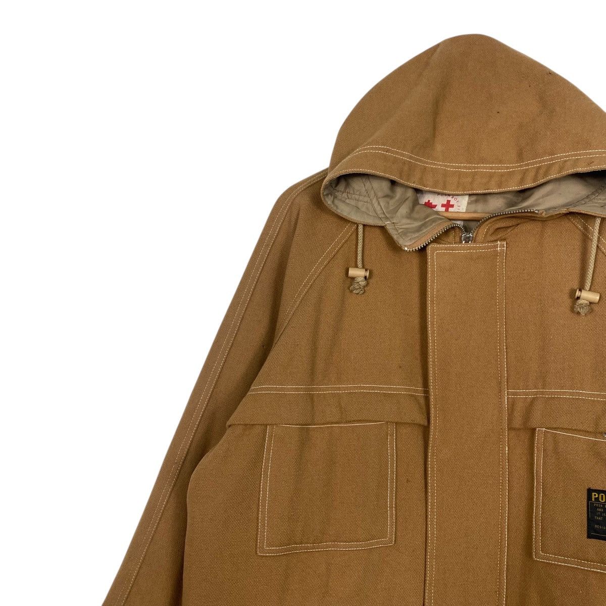 Japanese Brand × Vintage Posh boy parka hoodie jacket Size US M / EU 48-50 / 2 - 6 Thumbnail