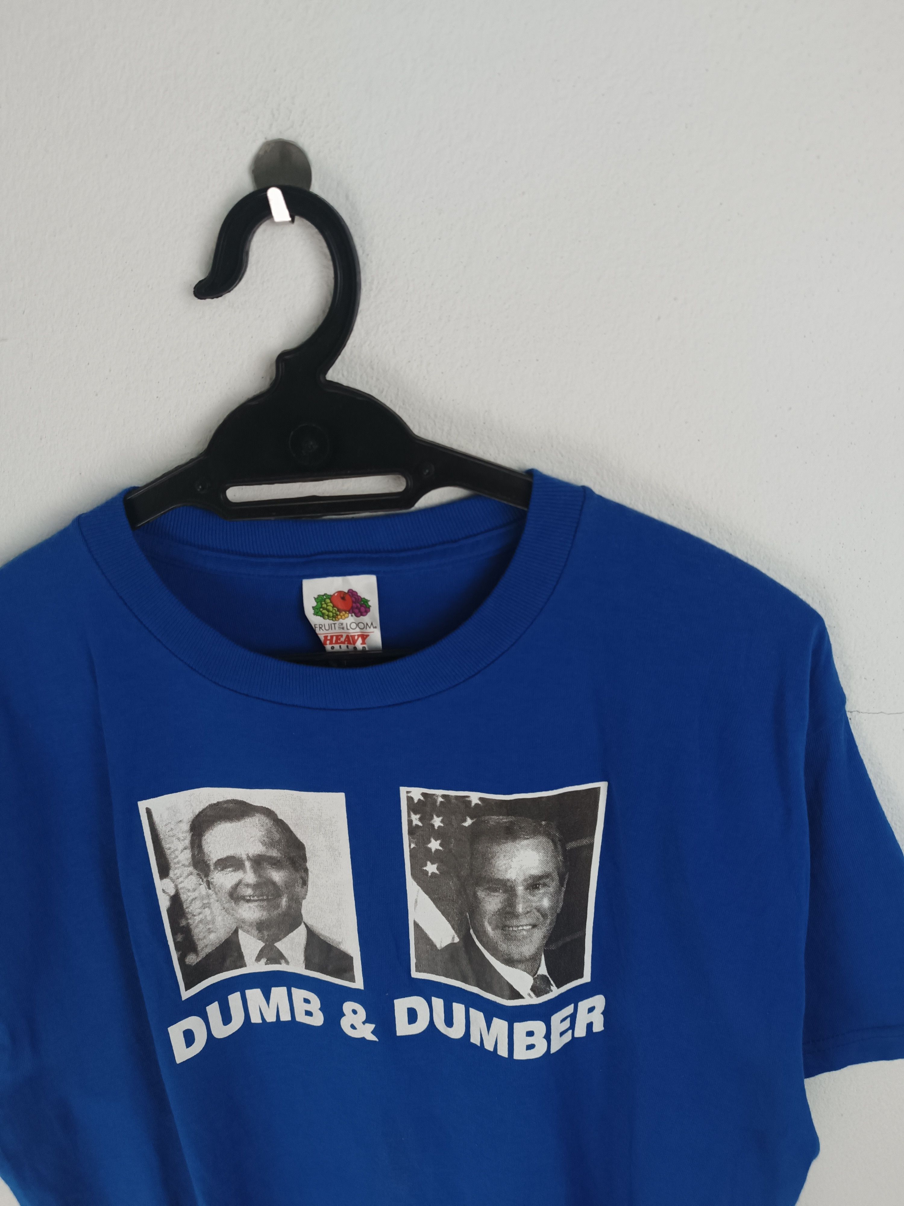Vintage VINTAGE 2004 DUMB AND DUMBER GEORGE W BUSH USA PRESIDENT NOS Size US M / EU 48-50 / 2 - 9 Thumbnail