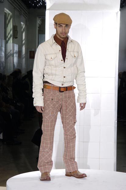 Maison MIHARA YASUHIRO MiharaYasuhiro AW05 Layered Stack Denim Jacket Size US M / EU 48-50 / 2 - 3 Thumbnail