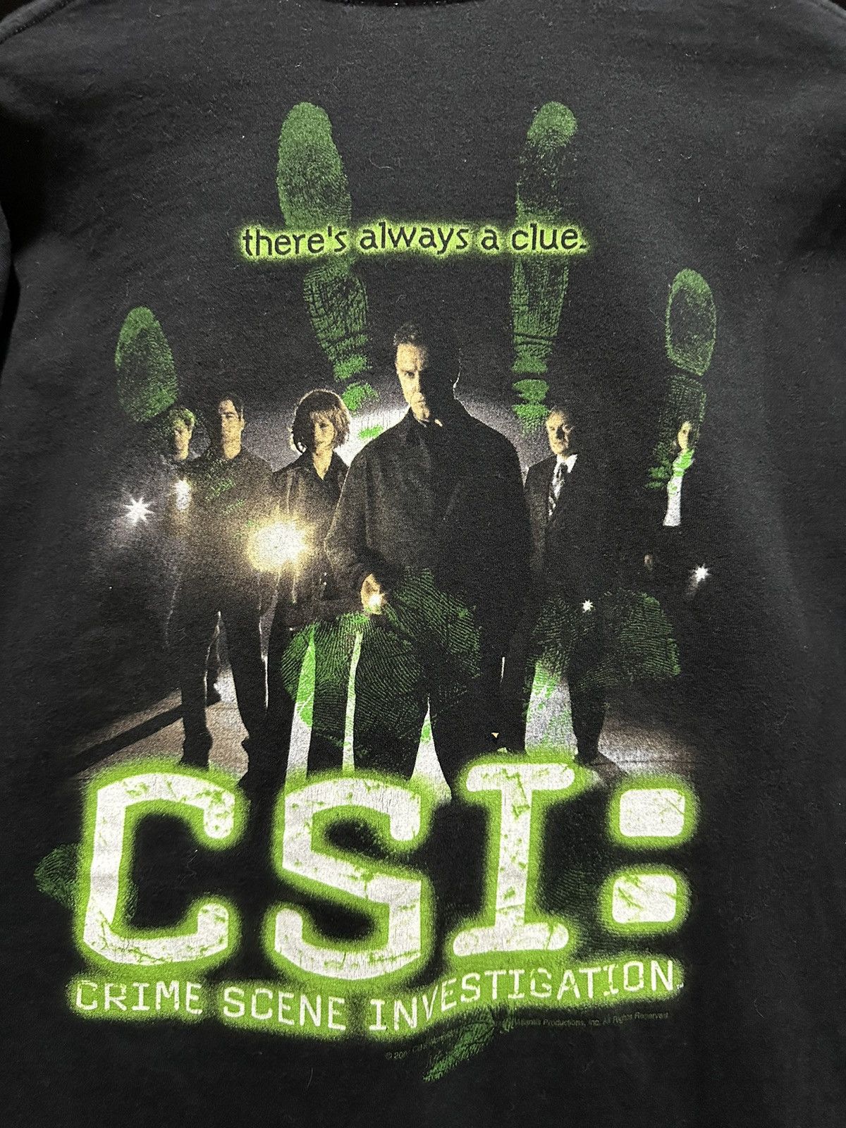 Vintage Vintage Movie CSI Promo Tee Size US XL / EU 56 / 4 - 2 Thumbnail