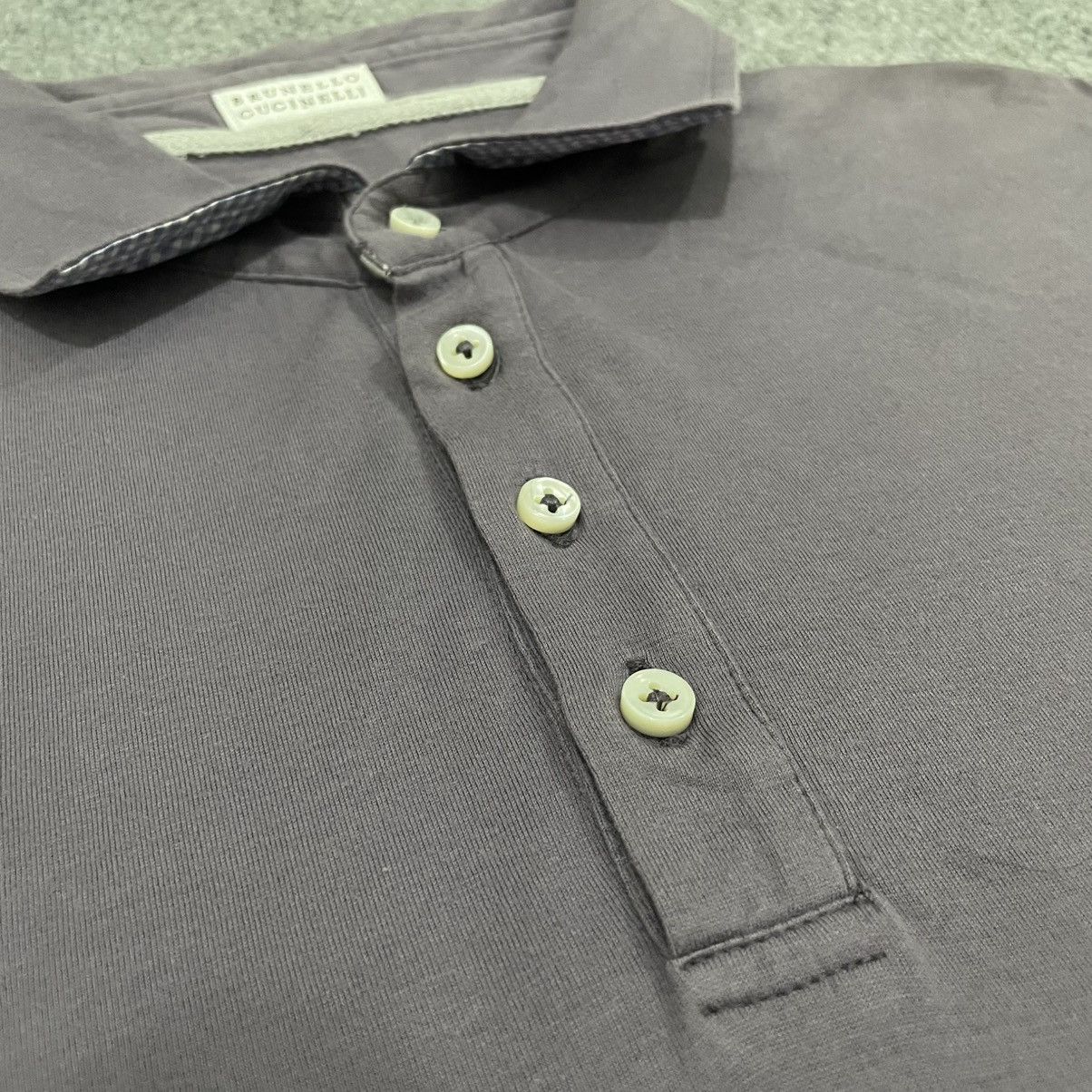 Brunello Cucinelli Brunello Cucinelli Polos Short Sleeve Shirt Casual Size US M / EU 48-50 / 2 - 4 Thumbnail