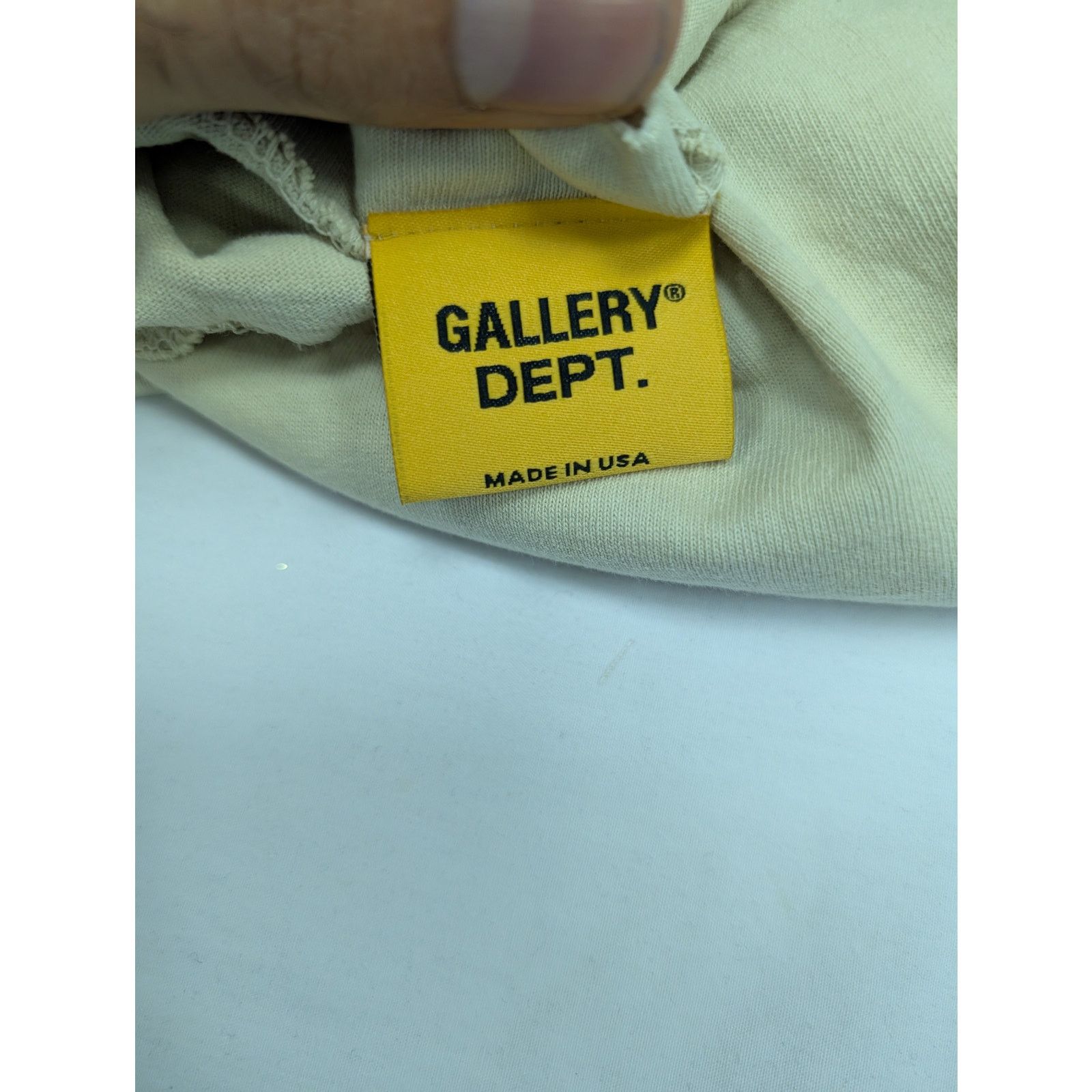 Gallery Dept. o1rshd1 Galleries are Boring without us T-Shirt in Beige Size US M / EU 48-50 / 2 - 13 Thumbnail
