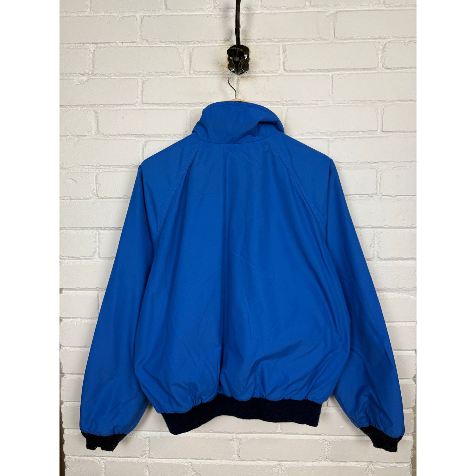 Vintage Vintage 90s LL Bean Three Season Bomber Jacket Size L Blue Size US L / EU 52-54 / 3 - 2 Thumbnail