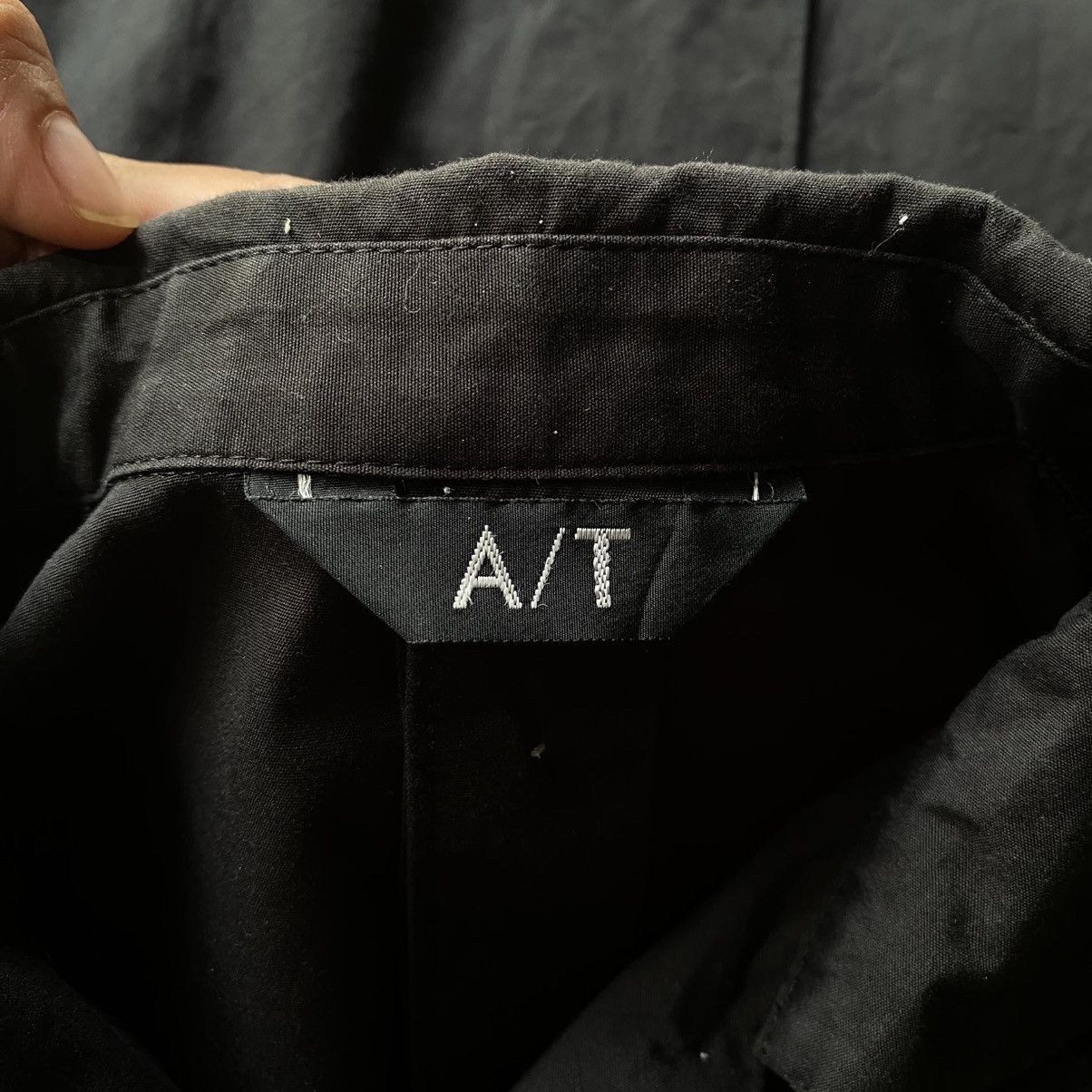 Japanese Brand A/T ATSURO TAYAMA Black Long Sleeve Shirt Size M / US 6-8 / IT 42-44 - 10 Thumbnail