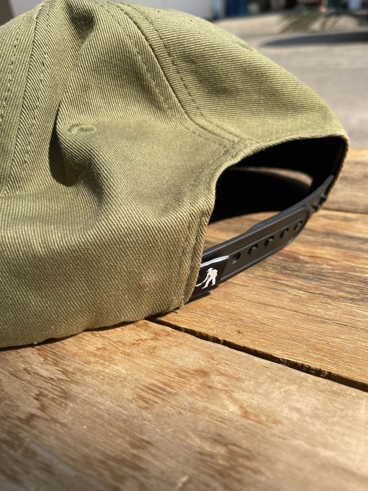 Passport Passport hat crystal 5 panel olive Size ONE SIZE - 4 Thumbnail