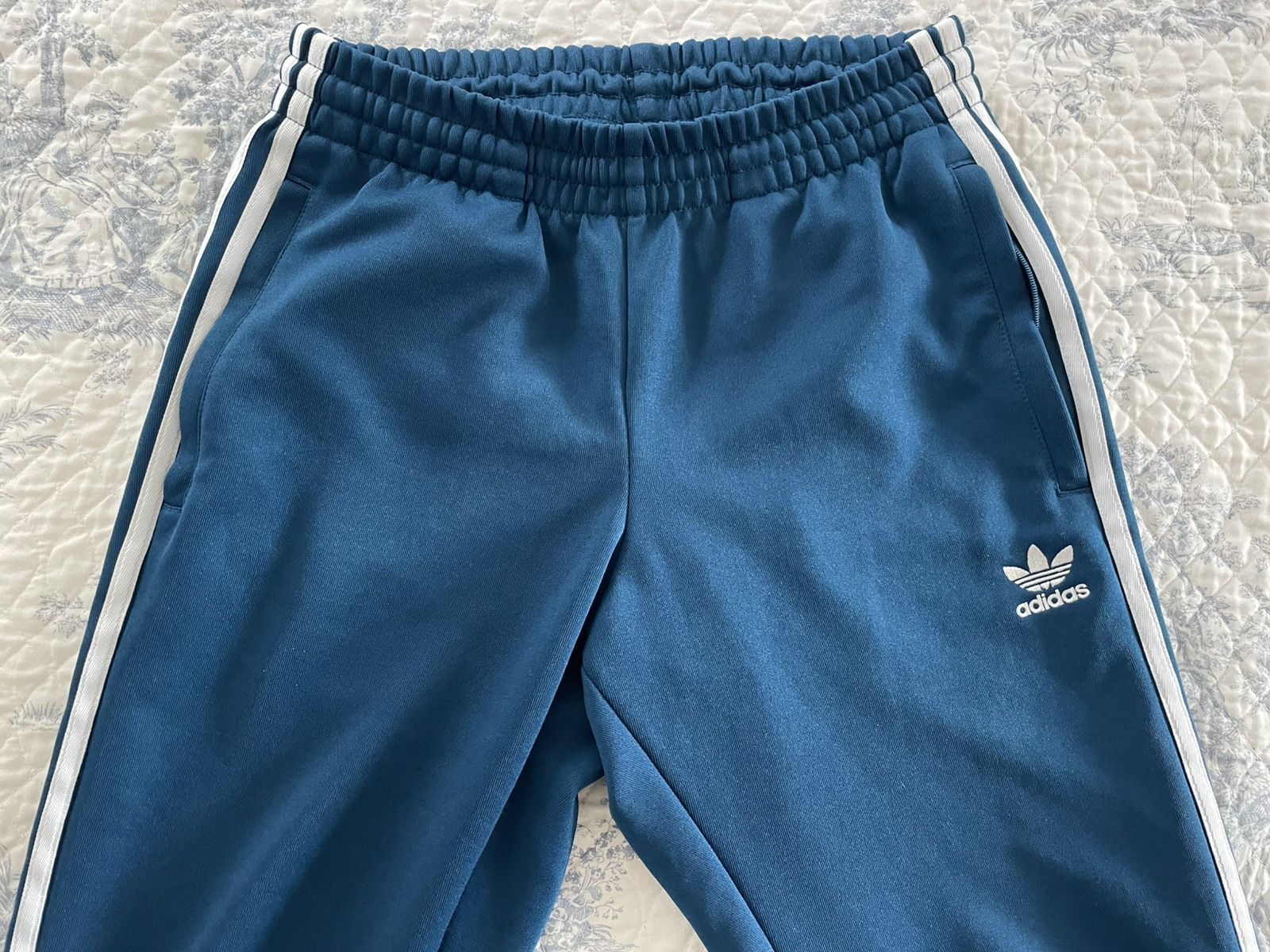 Adidas Adidas Originals Blue Superstar Tracksuit pants joggers S Size US 30 / EU 46 - 5 Thumbnail