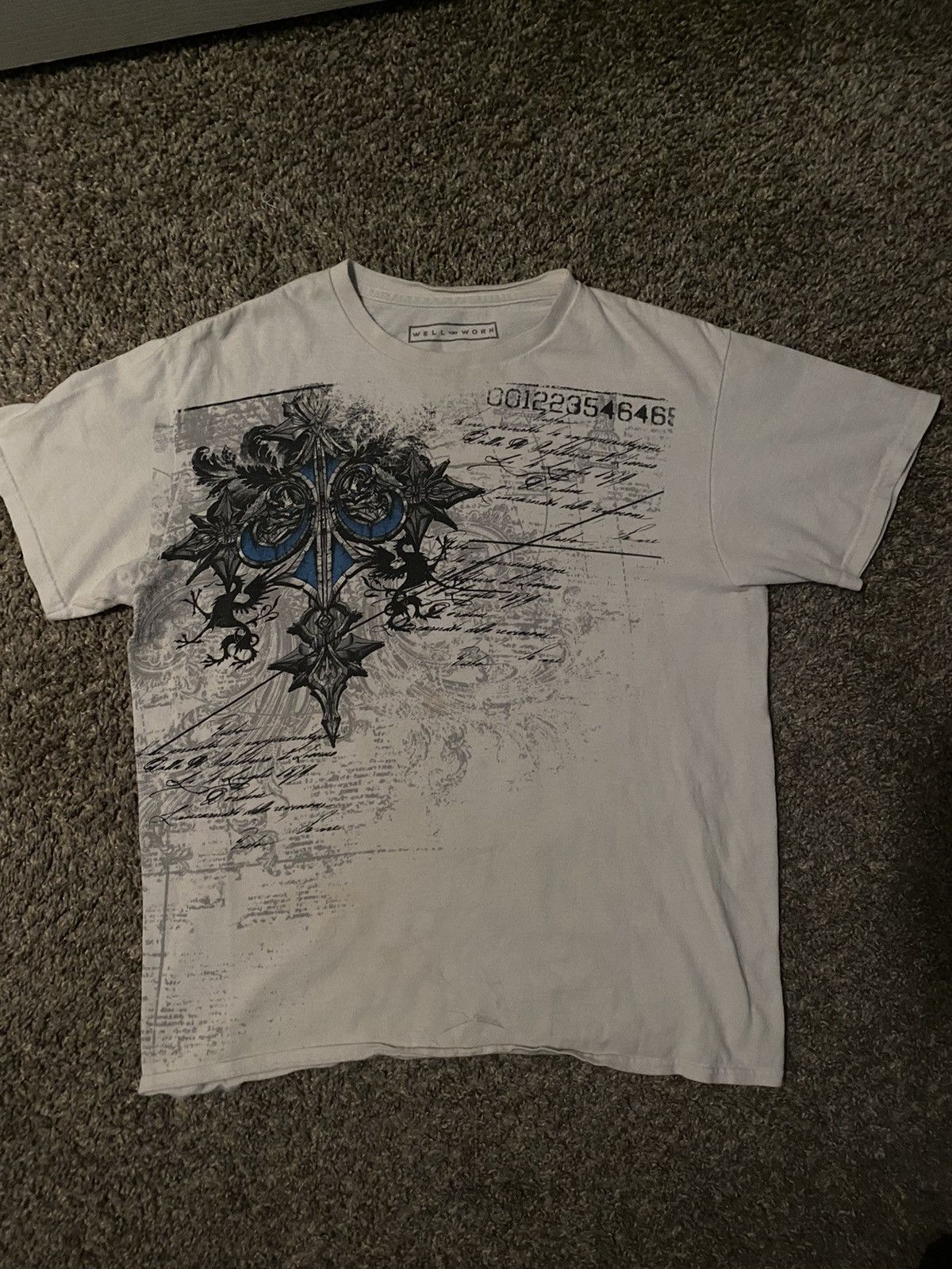 Vintage Wellworn medium white tee Size US M / EU 48-50 / 2 - 1 Thumbnail