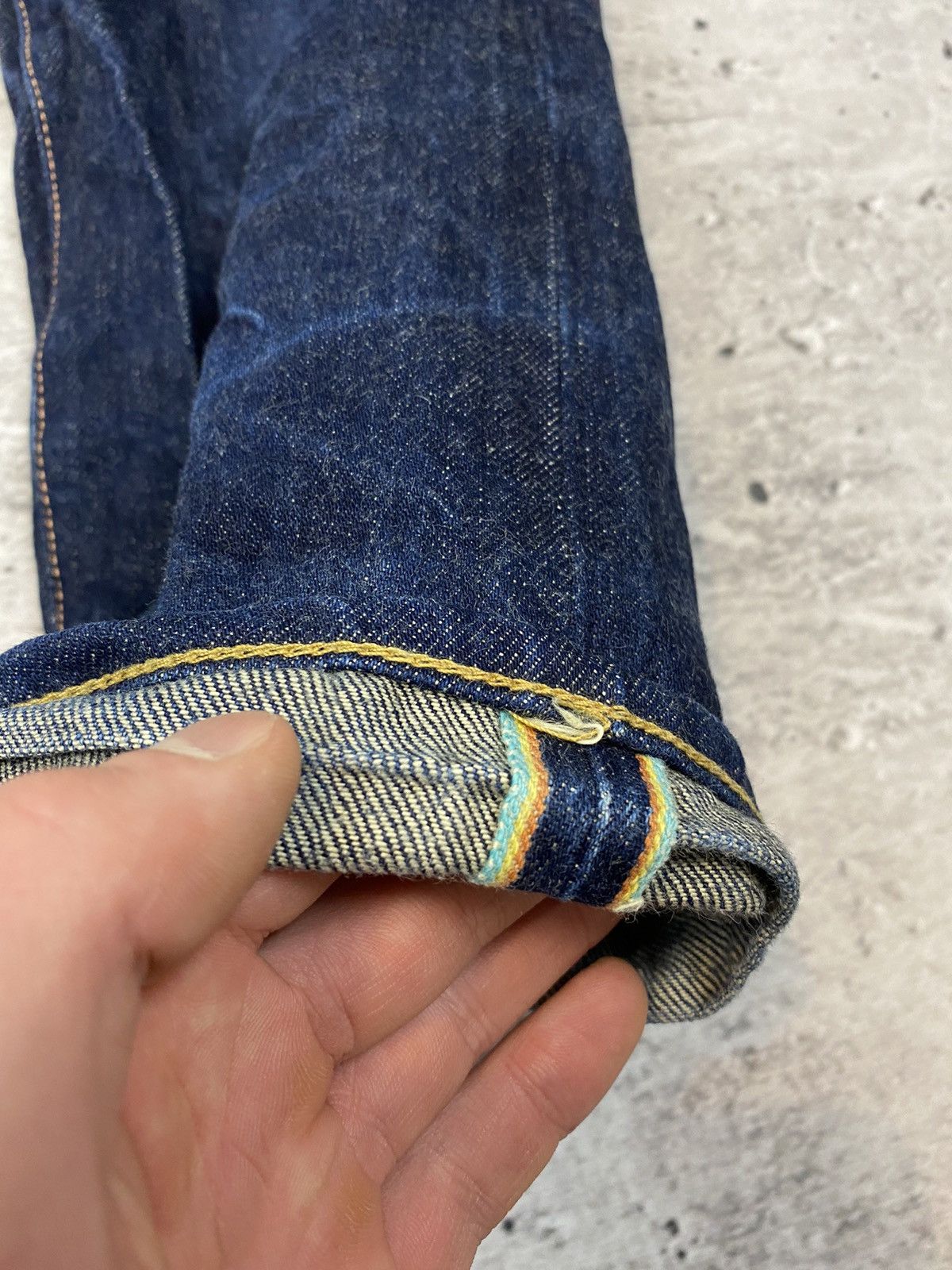 Edwin Vintage Denim Pants Selvedge Pants Japan