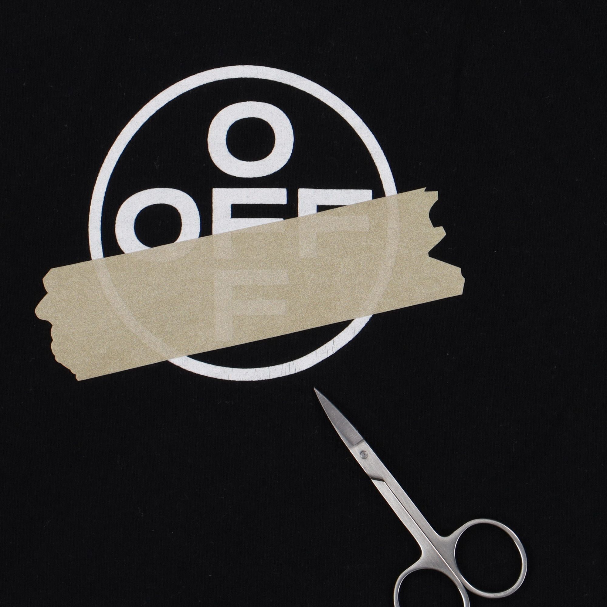 Off-White Black Tape Arrows Logo Oversized T-Shirt Size US L / EU 52-54 / 3 - 7 Thumbnail
