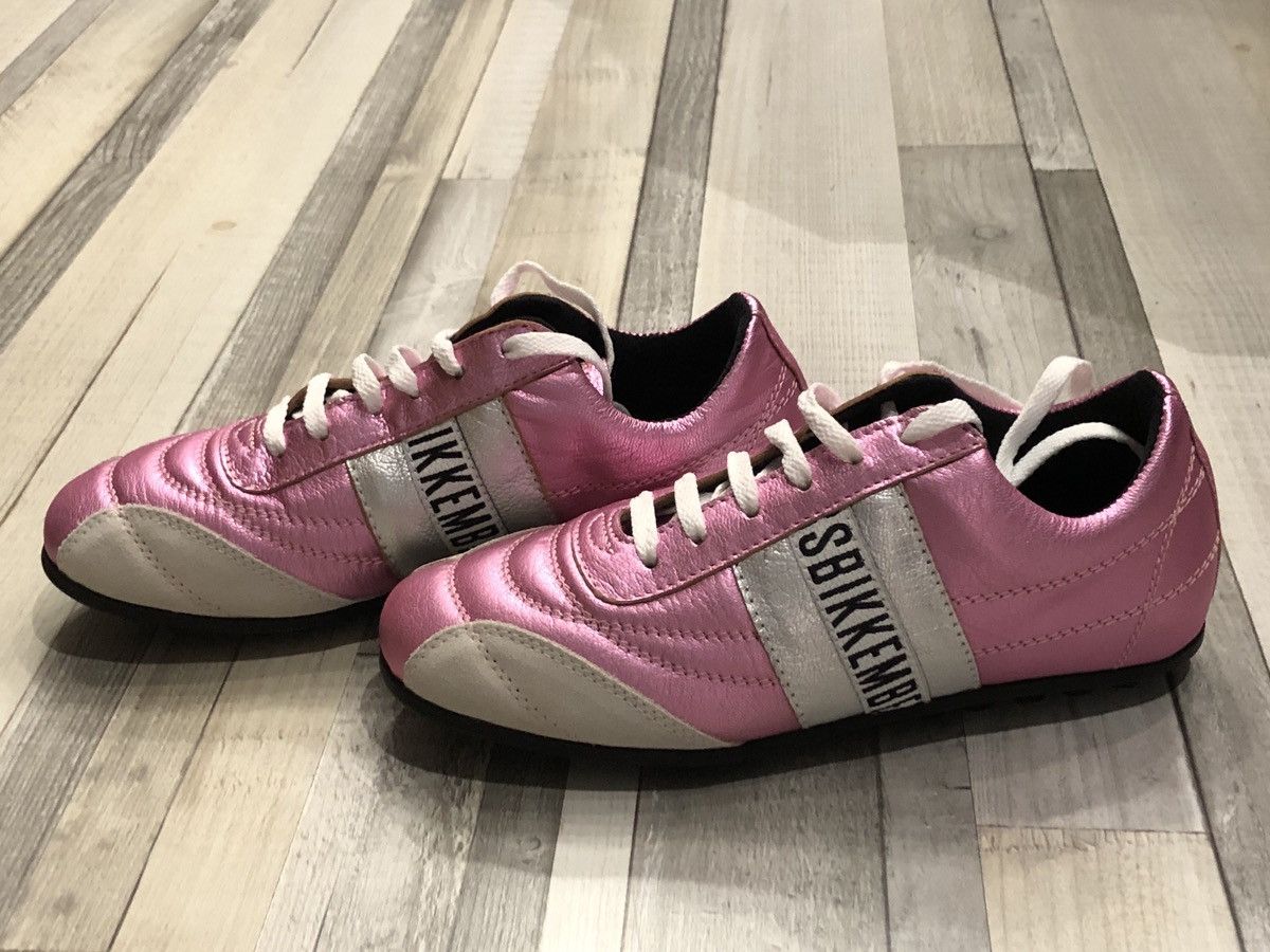 Dirk Bikkembergs Dirk Bikkembergs Pink/Metalic Sneakers Size US 9 / IT 39 - 2 Thumbnail