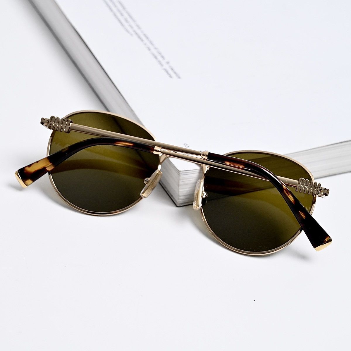 Miu Miu MIU MIU 0MU 55ZS SUNGLASSES Size ONE SIZE - 10 Thumbnail