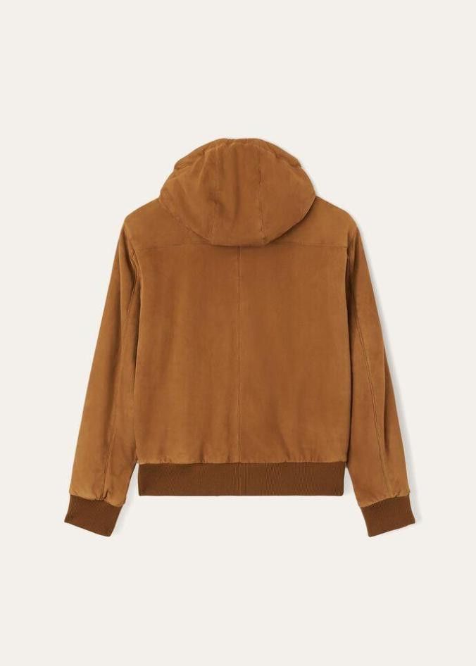Loro Piana o1w1db10824 Montaro Bomber Jacket in Brown Size US M / EU 48-50 / 2 - 2 Thumbnail
